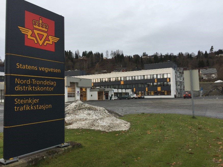 The Norwegian Public Road Administration (NPRA) Office in Steinkjer. Photo: Mads Mysen.